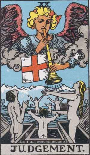 Judgement tarot card