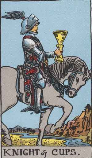 Knight of Cups tarot card